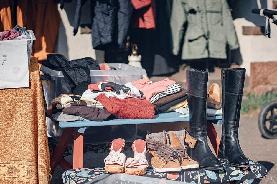 Der Straßenflohmarkt in der Wiehre (Foto: Fabio Smitka) Der Straßenflohmarkt in der Wiehre (Foto: Fabio Smitka)