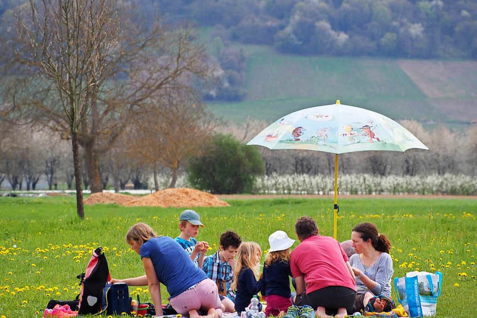Picknick vor der Villa urbana. (Foto: Markus Donner) Picknick vor der Villa urbana. (Foto: Markus Donner)