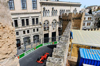 Der enge Formel-1-Kurs von Baku fordert die Piloten heraus Der enge Formel-1-Kurs von Baku fordert die Piloten heraus