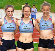 Doppeltes Missgeschick für Trio des LAC Freiburg Doppeltes Missgeschick für Trio des LAC Freiburg