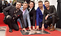 Stern auf dem Walk of Fame für Nsync Stern auf dem Walk of Fame für Nsync