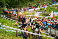 Furioses Rennen auf rutschigem Grund: Cross-Country-Weltcup in Albstadt Furioses Rennen auf rutschigem Grund: Cross-Country-Weltcup in Albstadt