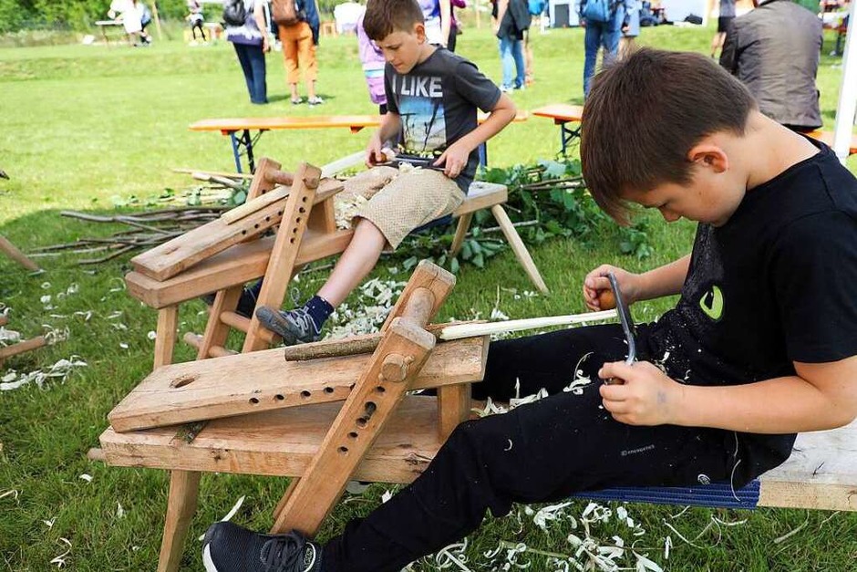 Musik, Theater, römische Köstlichkeiten und typische Handwerkskunst konnten die Besucher am Samstag auf der LGS erleben. (Foto: Christoph Breithaupt) Musik, Theater, römische Köstlichkeiten und typische Handwerkskunst konnten die Besucher am Samstag auf der LGS erleben. (Foto: Christoph Breithaupt)