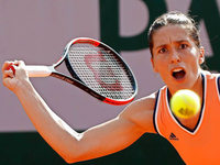 Andrea Petkovic scheitert bei French Open an Nummer eins Halep Andrea Petkovic scheitert bei French Open an Nummer eins Halep