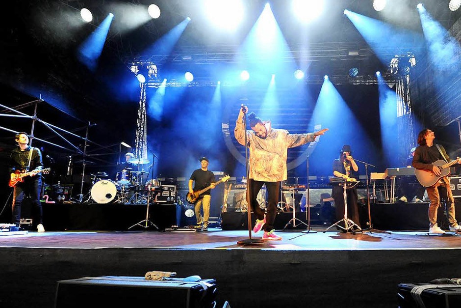 Adel Tawil bei seinem ersten Date in Emmendingen (Foto: Markus Zimmermann) Adel Tawil bei seinem ersten Date in Emmendingen (Foto: Markus Zimmermann)