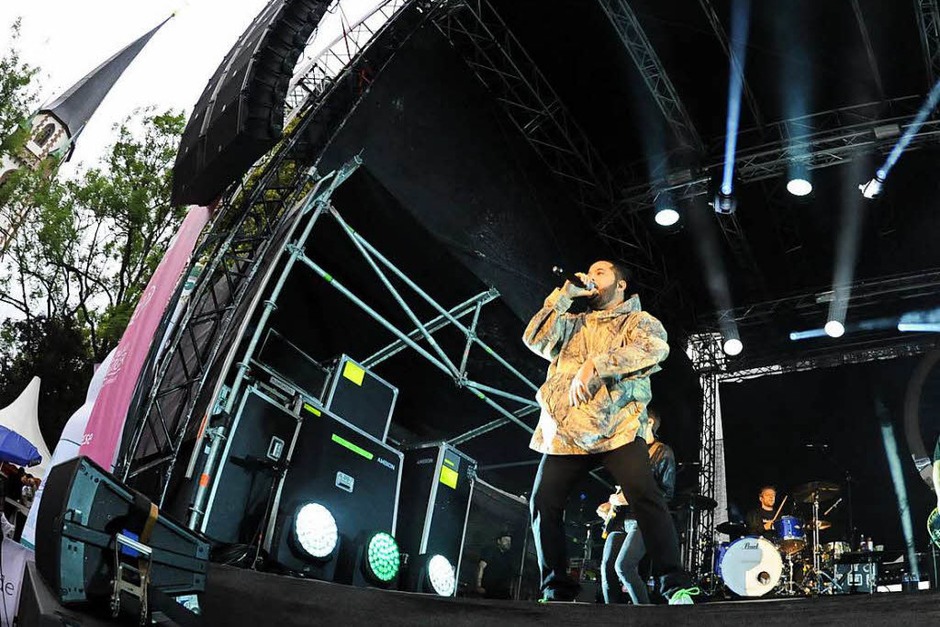 Adel Tawil bei seinem ersten Date in Emmendingen (Foto: Markus Zimmermann) Adel Tawil bei seinem ersten Date in Emmendingen (Foto: Markus Zimmermann)