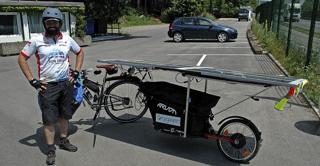 Auf Dem E Bike Bis Nach China Waldshut Tiengen Badische Zeitung