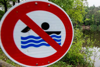 Badeverbot in der Basler Wiese – hohe Geldstrafe droht Badeverbot in der Basler Wiese – hohe Geldstrafe droht