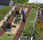 Garten statt Wellblechdach Garten statt Wellblechdach