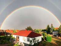 Leserfotos: Spektakulärer Doppel-Regenbogen über Südbaden Leserfotos: Spektakulärer Doppel-Regenbogen über Südbaden