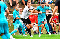 Testspiel vom SC Freiburg wegen Gewitters abgebrochen Testspiel vom SC Freiburg wegen Gewitters abgebrochen