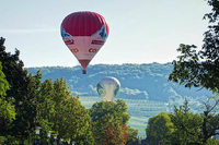Ballonwettfahrt über das Dreiländereck endet in Binzen und Haltingen Ballonwettfahrt über das Dreiländereck endet in Binzen und Haltingen