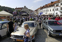 Touristen, Kunst, Verkehrschaos Touristen, Kunst, Verkehrschaos