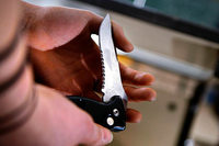 Auseinandersetzung mit Messer in Steinen Auseinandersetzung mit Messer in Steinen