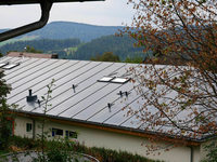 Breitnauer Kindergarten wird getarnt Breitnauer Kindergarten wird getarnt