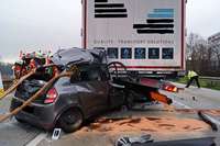 Vor dem Autobahngrenzübergang Weil am Rhein sank die Zahl der Unfälle Vor dem Autobahngrenzübergang Weil am Rhein sank die Zahl der Unfälle
