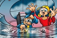 Ein Ufo auf dem Schulhof! Ein Ufo auf dem Schulhof!