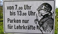 Lehrer Lämpel als Parkplatzwächter Lehrer Lämpel als Parkplatzwächter