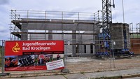 Feuerwehrhaus in Tunsel nimmt Gestalt an Feuerwehrhaus in Tunsel nimmt Gestalt an