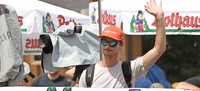 Skispringer Andreas Wank sagt "Servus" Skispringer Andreas Wank sagt "Servus"