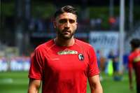 Brandon Borrello hat es in die Startelf des SC Freiburg geschafft Brandon Borrello hat es in die Startelf des SC Freiburg geschafft