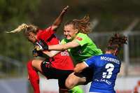 SC-Fußballerinnen kommen gegen den SC Sand über gute Ansätze nicht hinaus SC-Fußballerinnen kommen gegen den SC Sand über gute Ansätze nicht hinaus