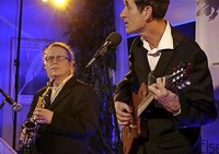 Anselm König und Saxophonist Beat Riggenbach treten in Herrischried auf Anselm König und Saxophonist Beat Riggenbach treten in Herrischried auf