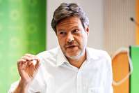 Morddrohung gegen Grünen-Chef Habeck im Thüringer Wahlkampf Morddrohung gegen Grünen-Chef Habeck im Thüringer Wahlkampf
