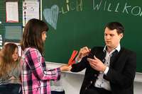 Hoher Besuch in der Klasse 4a Hoher Besuch in der Klasse 4a