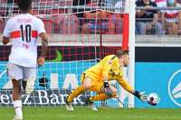 Die Standardstärke zeichnete den SC Freiburg auch zum Rundenauftakt aus Die Standardstärke zeichnete den SC Freiburg auch zum Rundenauftakt aus