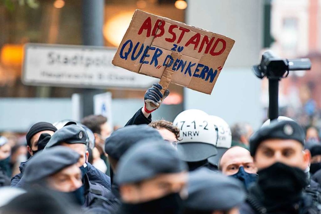 Querdenken Demos In Frankfurt Und Dresden Verboten Deutschland