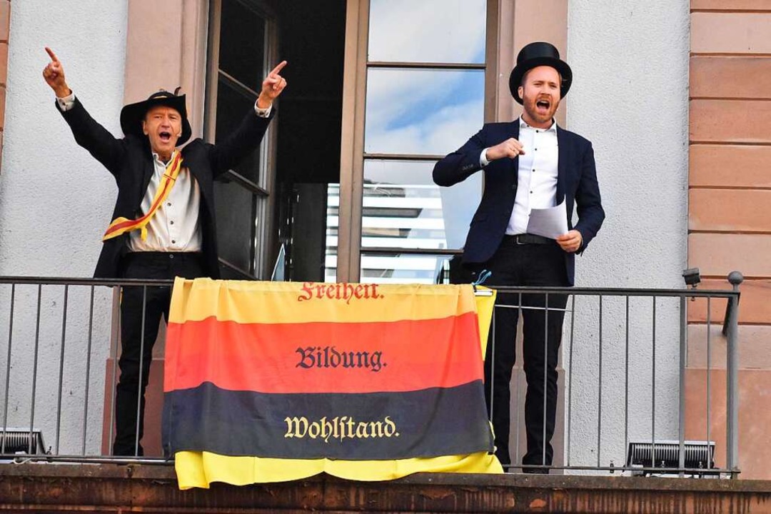 Dirk Neubauer warnt in Lörrach vor dem Verlust der Demokratie Lörrach