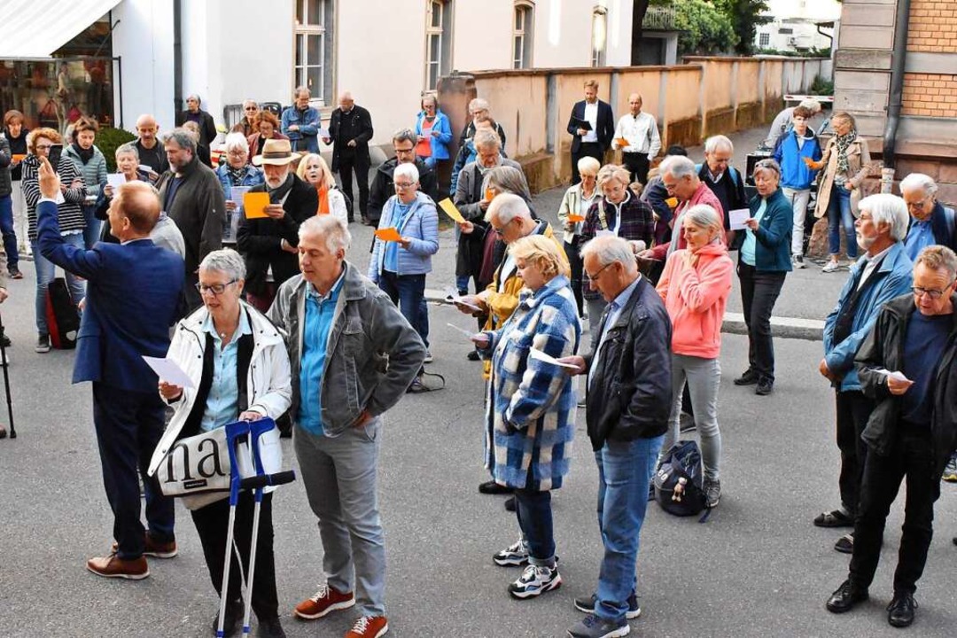 Dirk Neubauer warnt in Lörrach vor dem Verlust der Demokratie Lörrach