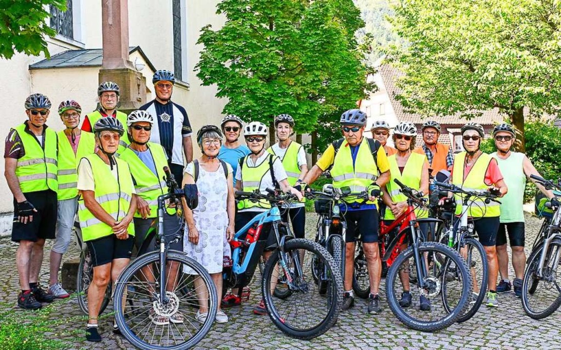 Bei der Wallfahrt über den Schönberg ging es um das Rad als Symbol für