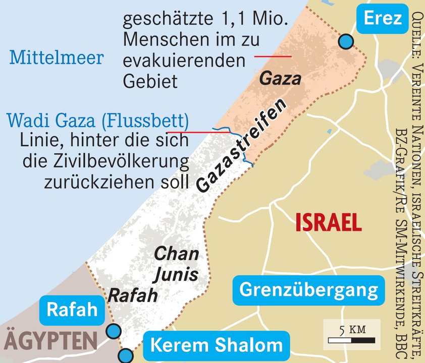 Gazastreifen Alles Dreht Sich Um Den Grenz Bergang Rafah Ausland