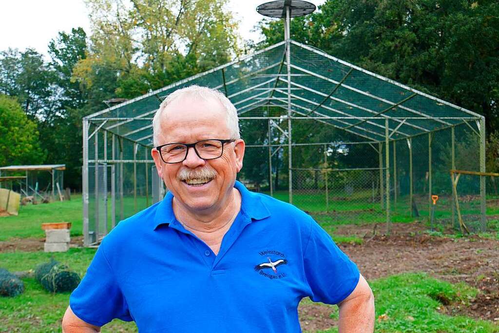 Storchenvater Martin Kury Hatte Ein Besonderes Jahr Mit Einer Kleinen