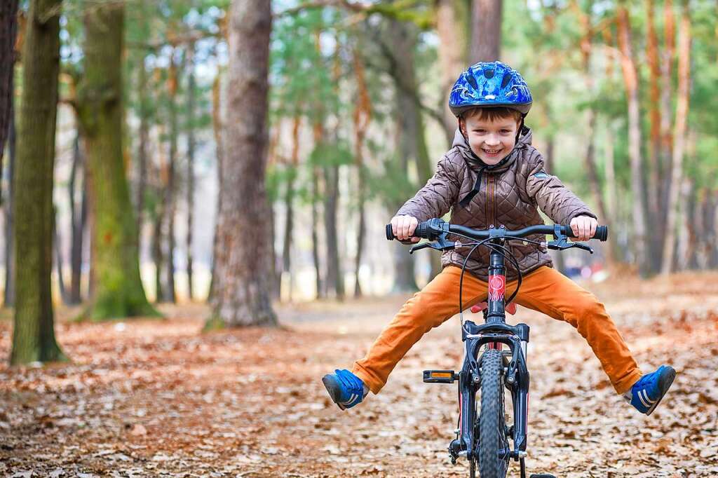 Du bist aber groß geworden wenn das Kinderrad schon wieder zu klein