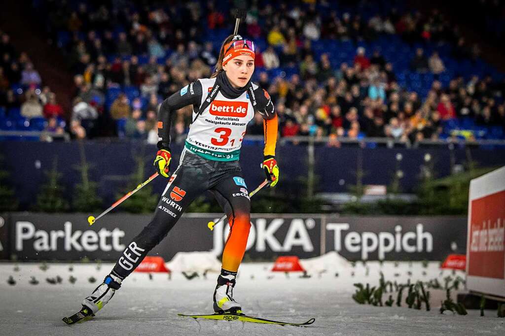 Karla Gehrmann Und Elias Asal Holen DM Titel Im Nachwuchs Biathlon