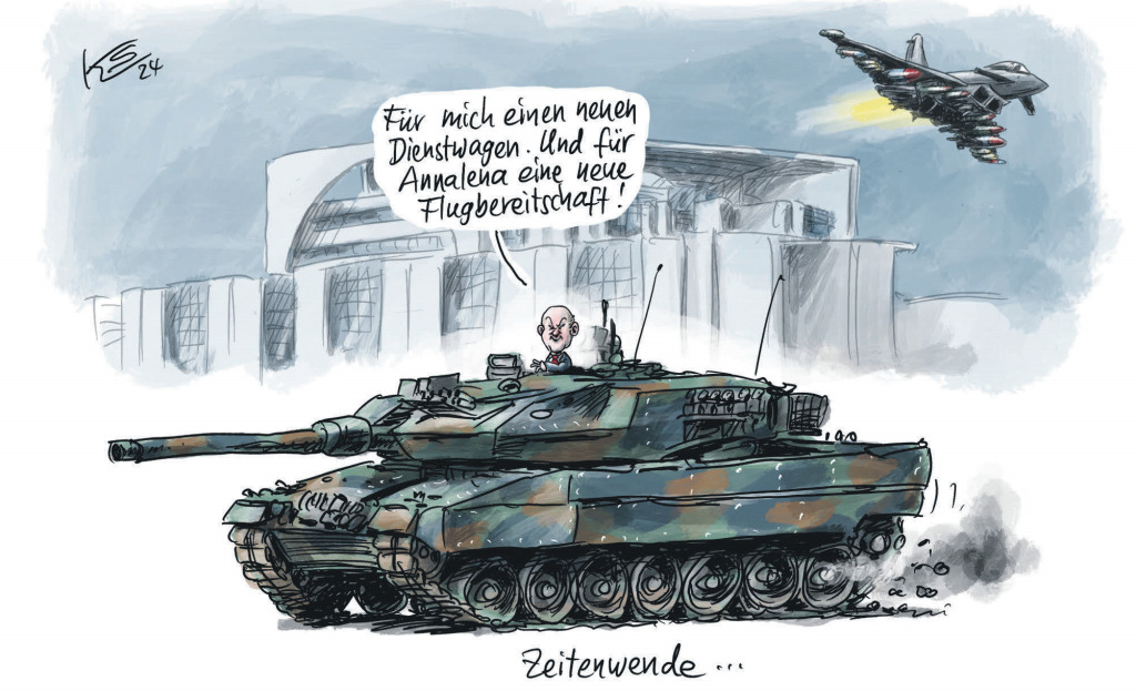 Karikatur Karikaturen Badische Zeitung