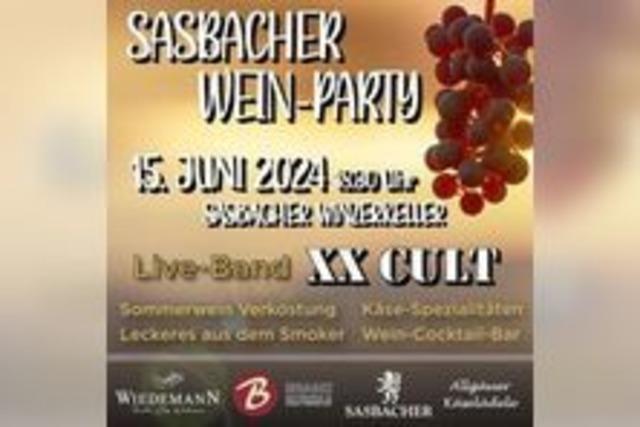 Sasbacher Weinparty