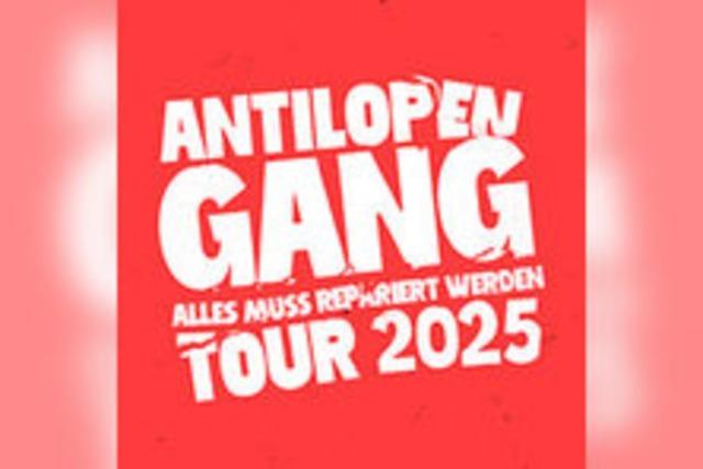 Antilopen Gang - Alles muss repariert werden Tour 2025