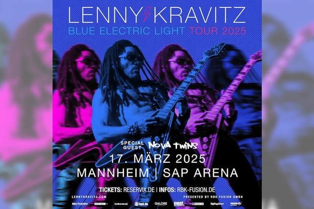 LENNY KRAVITZ - Blue Electric Light Tour 2025