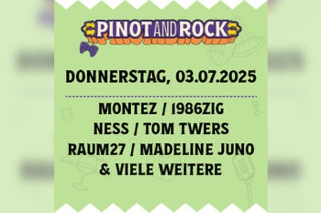 Montez bei Pinot and Rock 2025