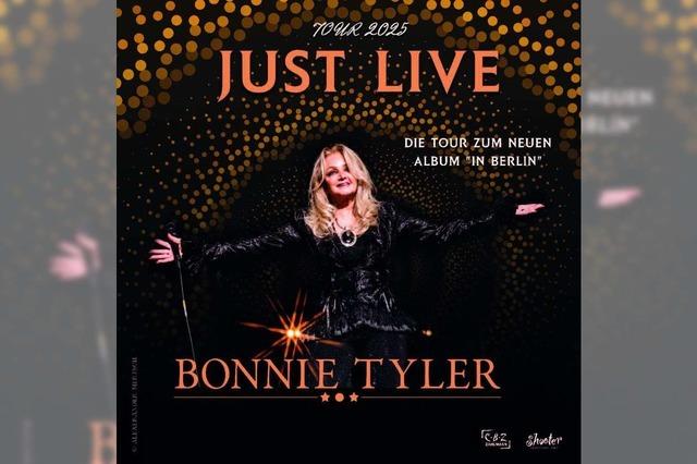 Bonnie Tyler - „Just Live“ Tournee 2025