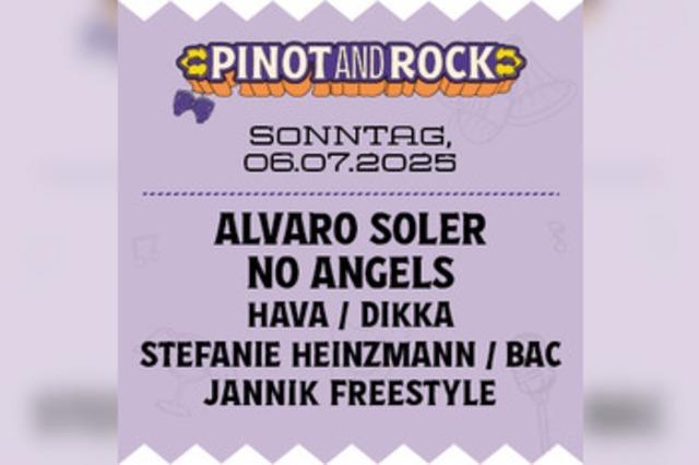 lvaro Soler & Dikka bei Pinot and Rock 2025
