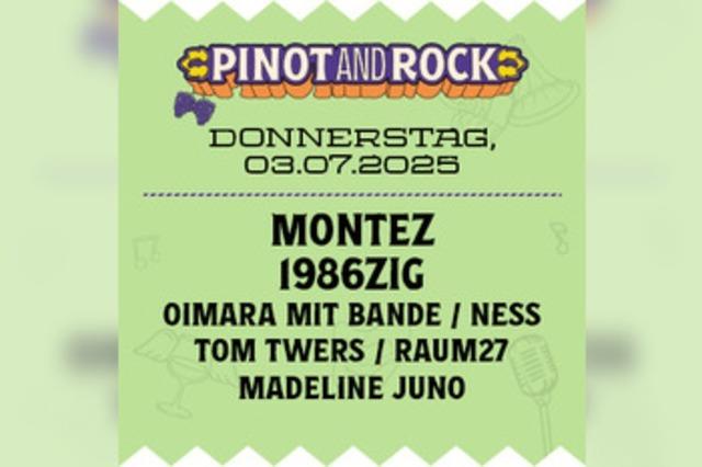 Montez bei Pinot and Rock 2025