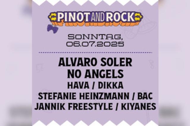 lvaro Soler & Dikka bei Pinot and Rock 2025