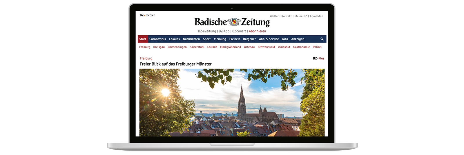 Digitale Produkte BZ-Apps Badische Zeitung