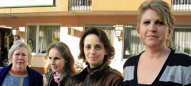 Katja May, Simone Dben, Cordula Ehing... (von rechts) sind neue Beisitzer.      | Foto: eva weise