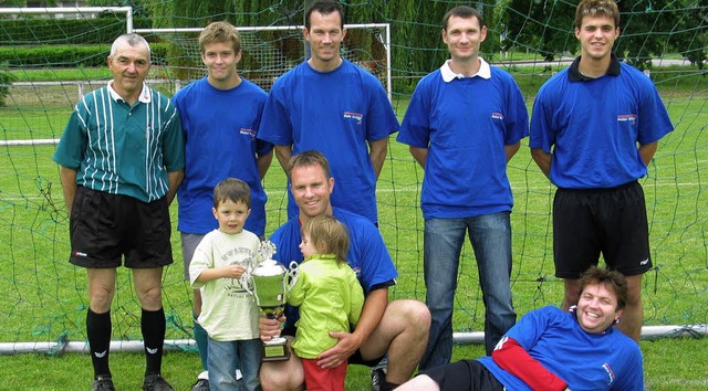 Die &quot;Auswrtigen&quot; siegten be... Haack, Lisann Haack und Sven Debald.   | Foto: Dennis zkan